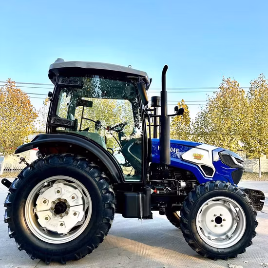 Tracteur agricole chinois de 110 HP à prix bon marché au Mexique, au Pérou, au Brésil, au Chili et en Équateur
