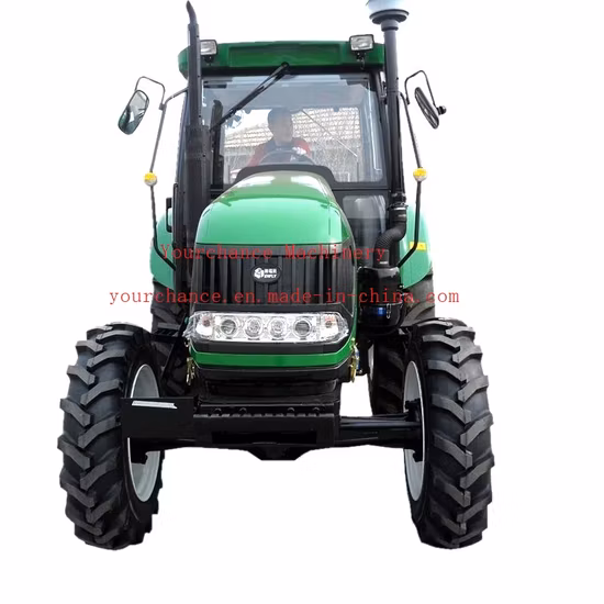 Astuce de la qualité Dq1004 100HP 4WD tracteur agricole de roue du tracteur de la Chine